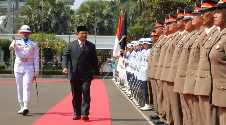 Menhan Prabowo Subianto. (dok kemenhan)