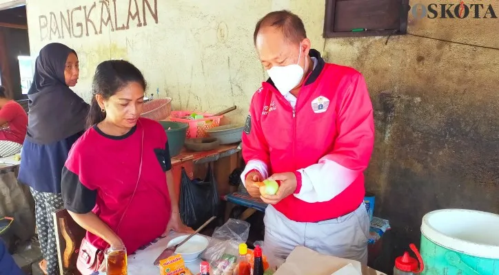 Maknyus, Masakan Rektor UNJ Tak Kalah dengan Restoran Hotel Bintang Lima. (foto: poskota/bu)