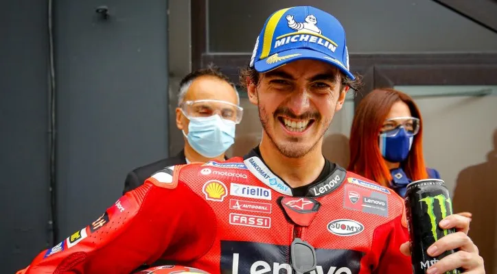 Francesco Bagnaia mengaku mulai klop dengan motor Ducati. (foto: motogp)