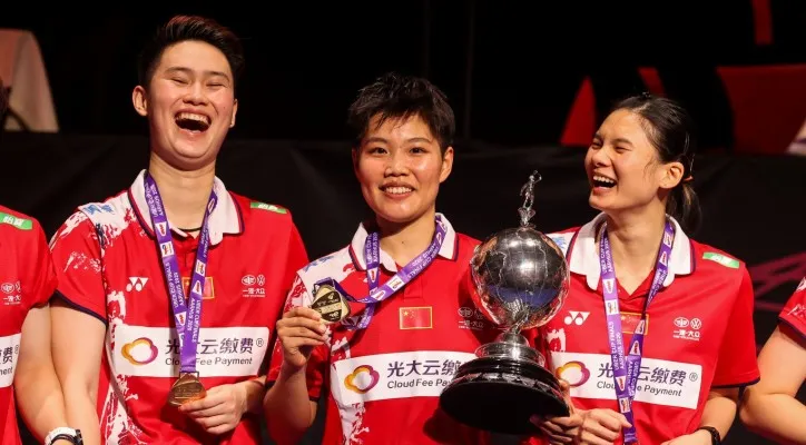 Taklukan Jepang, China Raih Gelar Piala Uber ke-15 Kalinya. (foto: bwf)