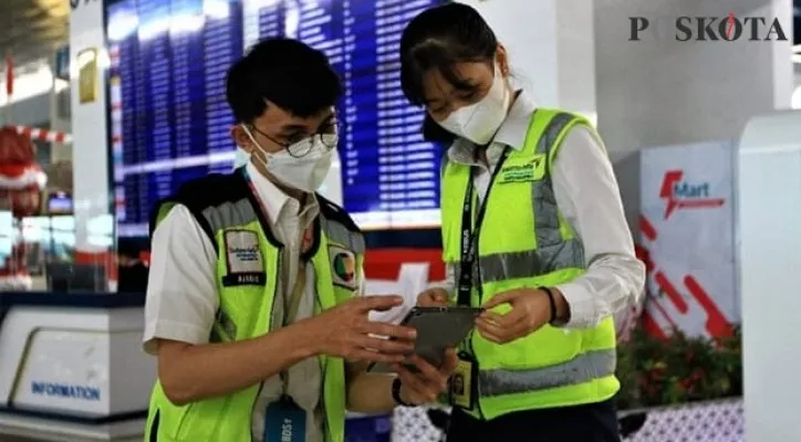 Situasi di Bandara Soetta. (foto: Iqbal)