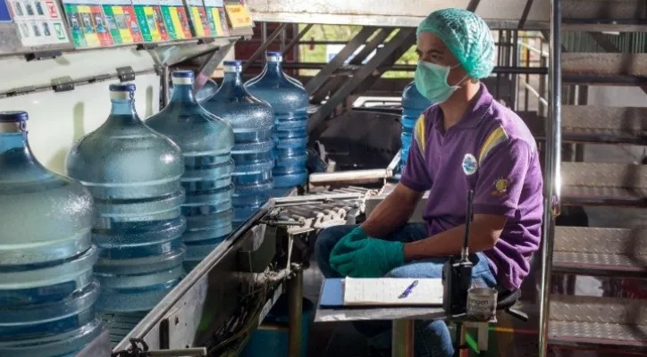 Tidak ada Mikroplastik di Galon Guna Ulang. (ist)