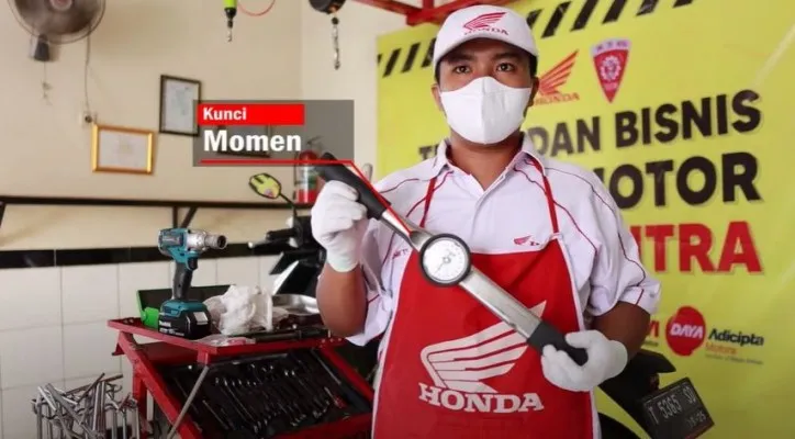 AHM Apresiasi Video Vokasi Siswa SMK Otomotif. (Foto/AHM/Ist)