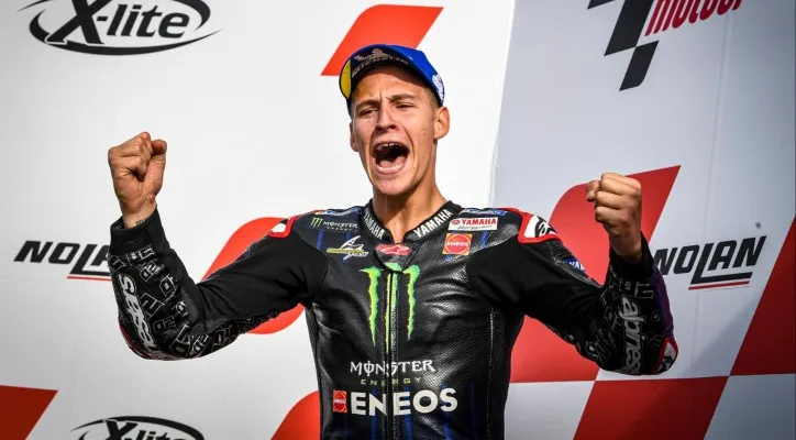 Caption foto: Fabio Quartararo, juara dunia MotoGP 2021. (Foto: Motogp)