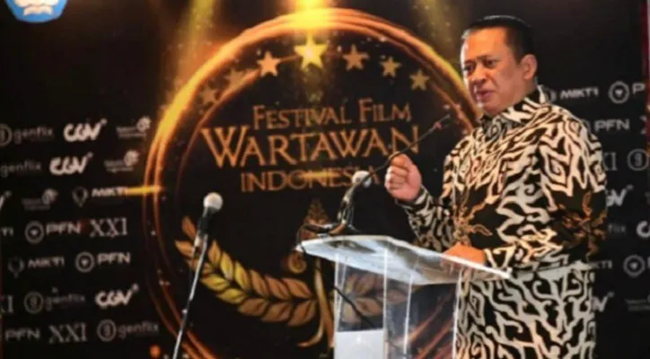  Ketua MPR  Bambang Soesatyo I(Bamsoet) dalam acara Festival Film Wartawan Indonesia XI. (ist)