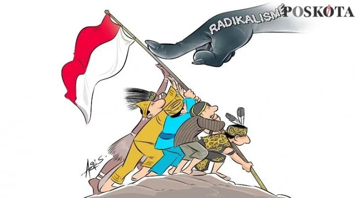 Bersatu, Bangkit dan Tumbuh! (Kartunis/Sental-Sentil/Poskota.co.id)