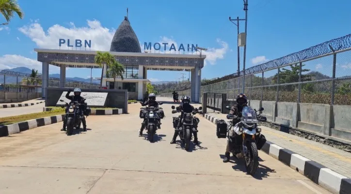 4 Bikers Keliling Indonesia Kenali Budaya Lebih Dalam. (Foto/M8 Nusantara)