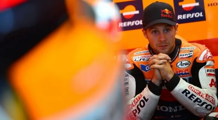 Jonathan Rea saat balap MotoGP sebagai pembalap wild card dari Repsol Honda. (Foto/MotoGP)