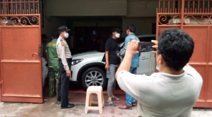 Ledakan diduga berasal dari bom terjadi di salah satu rumah warga di kawasan Grogol Petamburan, Jakarta Barat. (Ist)