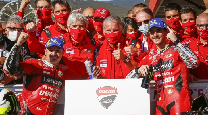 Ducati raih gelar konstruktor MotoGP 2021. (Foto/MotoGP)