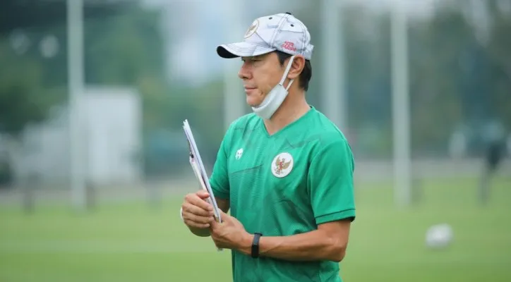 Pelatih Timnas Indonesia, Shin Tae-yong. (foto: PSSI)