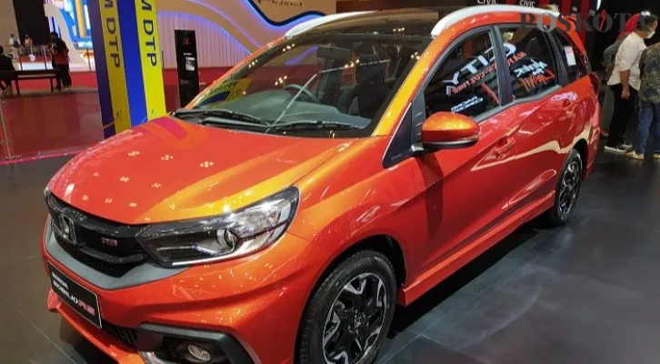 Honda hanya membaya Honda Mobilio RS sebagai perwakilan tipe mobil ini yang lainnya. (Foto/Poskota.co.id/Dimas)