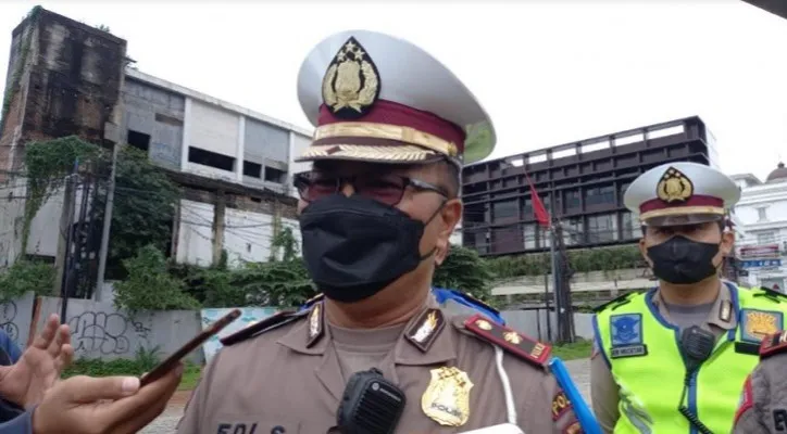 Kasat Lantas Polres Jakarta Selatan Kompol Edi Suprianto. (foto: adji)