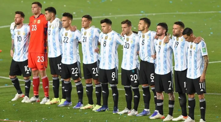 Timnas Argentina (foto: twitter Argentina)