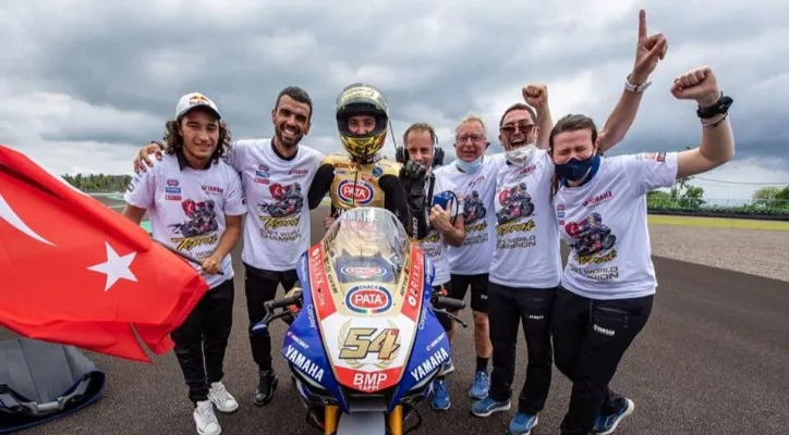 Toprak juara dunia WorldSBK di Mandalika. (Foto/Pata Yamaha)