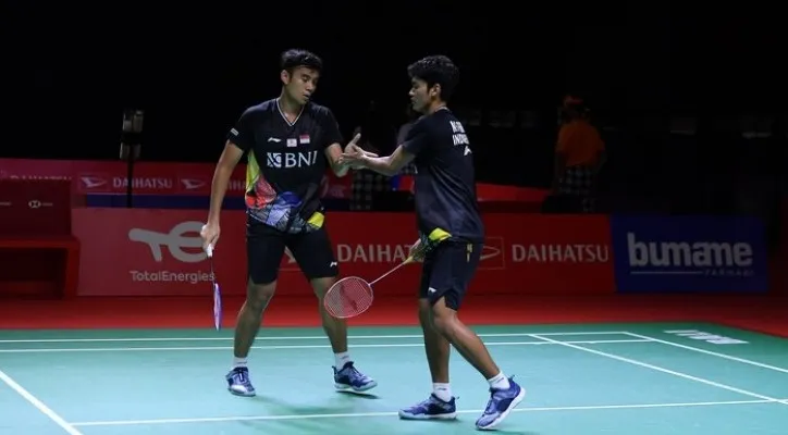 Duel Merah Putih, Fikri/Bagas Berhasil Lolos ke Babak 16 Besar Indonesia Open 2021 (Dok PBSI)