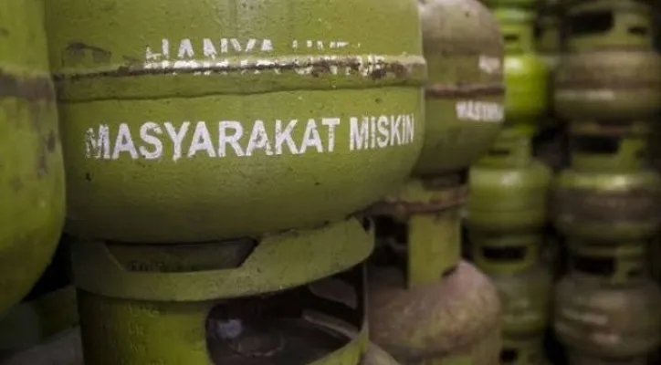 Gas melon 3 kilogram untuk konsumsi warga miskin. (Ist)