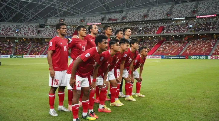 Indonesia siap menghadapi Singapura pada leg pertama semifinal Piala AFF 2020. (foto: affsuzukicup)