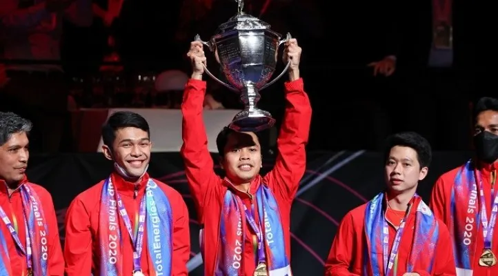 Tim Piala Thomas Indonesia di tahun 2020. (Foto/bwf)