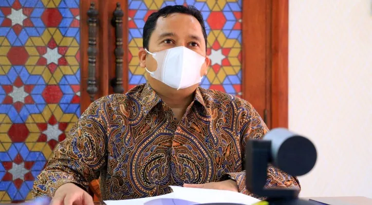 Walikota Tangerang Arief R Wismansyah, akan menunggu aba-aba perintah pemerintah pusat terkait vaksin booster. (Foto/Iqbal)