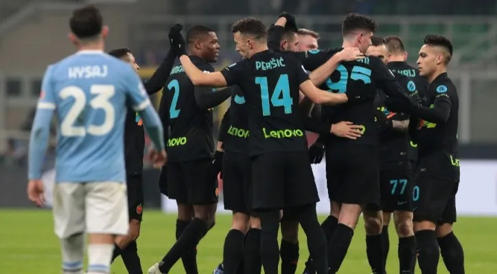 Kalahkan Lazio 2-1, Inter Milan Puncaki Klasemen Sementara Seri A. (Foto/Inter Milan)