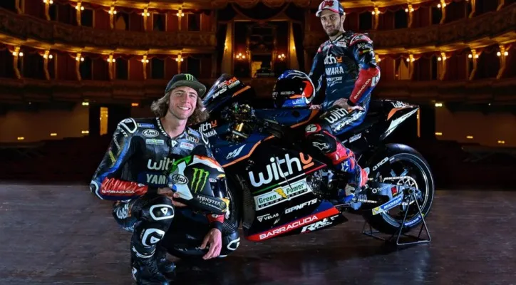 Ini dia livery tim satelit baru Yamaha, yaitu WithU RNF Yamaha untuk musim 2022. (Foto/MotoGP)