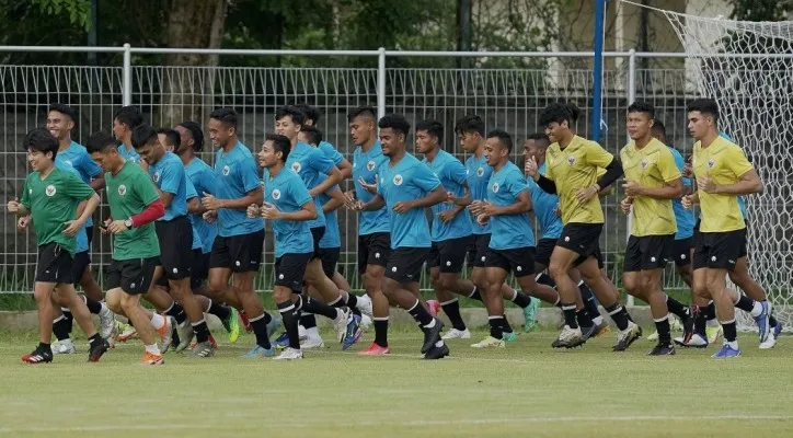 Timnas Indonesia siap melawan Timor Leste di laga FIFA Matchday 2022. (Foto/PSSI)