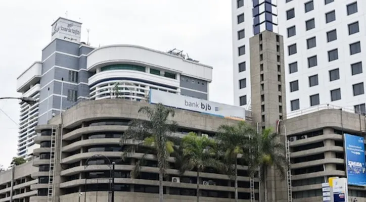 Kantor pusat bank bjb di Bandung. (ist)