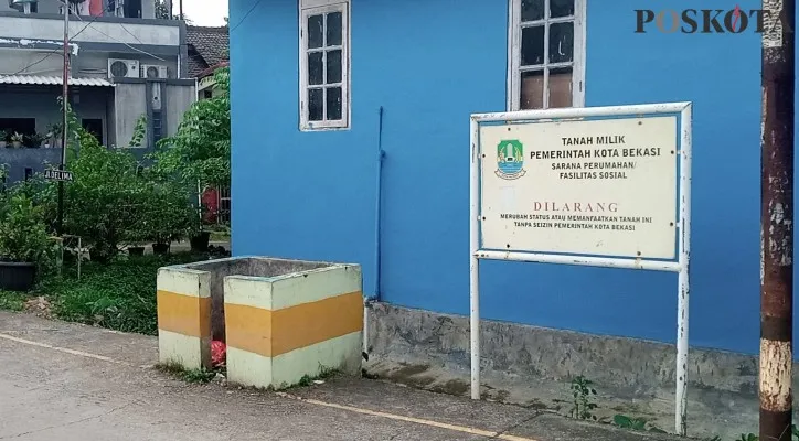 Lokasi bayi laki laki dibuang di tempat sampah, yang berada di jalan delima, RT.02 RW 013 Permai, Jatiasih, Bekasi.