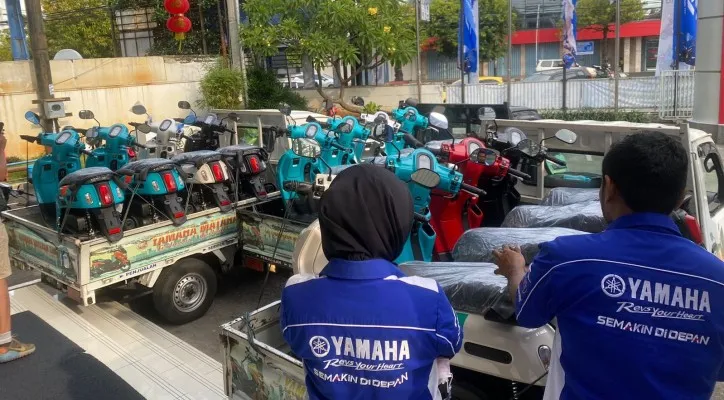 2.000 Unit Fazzio Hybrid-Connected Ludes Dipesan Konsumen di Wilayah Jawa Tengah dan Jogja. (Foto: Yamaha)