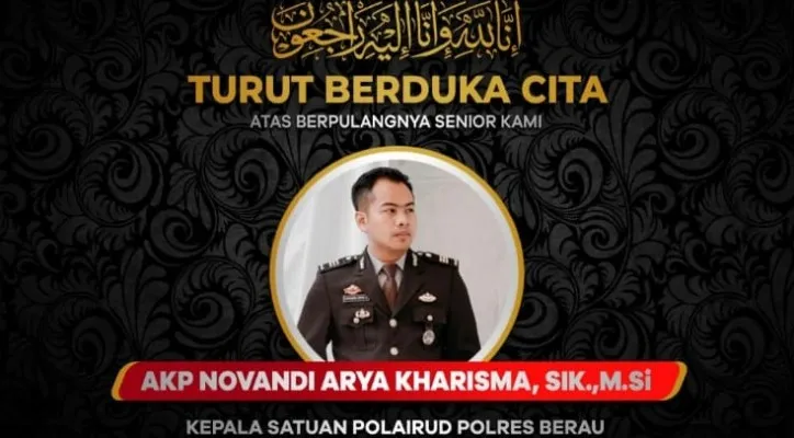 AKP Novandy, korban tewas kecelakaan Toyota Camry di Senen. (Ist)