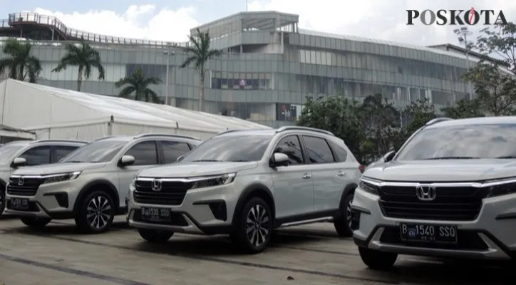 Honda Brio dan Honda BR-V memberikan kontribusi tertinggi untuk penjualan Honda. (Foto: muhamad ichsan)