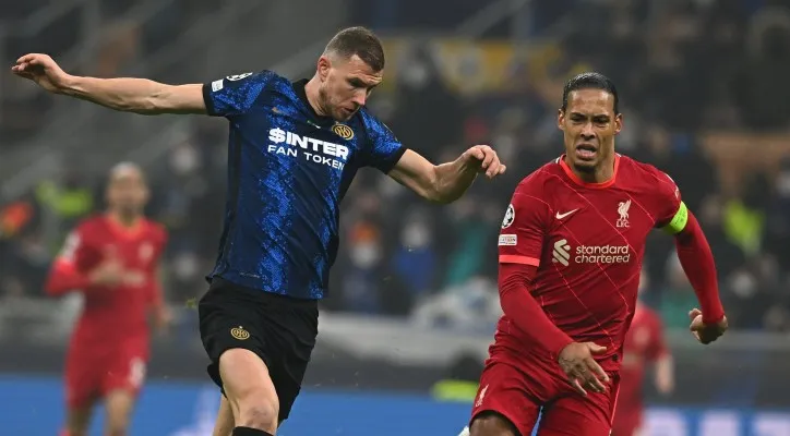 Laga Inter Milan vs Liverpool (foto: twitter Inter)