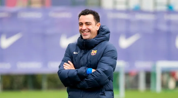 Pelatih Barcelona, Xavi Hernandez (foto: twitter FCBarcelona)