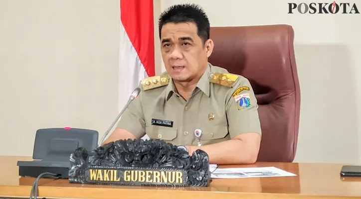 Wakil Gubernur DKI Jakarta, Ahmad Riza Patria. (Foto: Poskota/Cahyono)