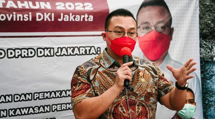 Anggota Komisi D DPRD DKI Jakarta dari Fraksi PDI Perjuangan, Hardiyanto Kenneth menyayangkan keputusan Anies mengajukan banding atas perkara banjir Kali Mampang di PTUN. (foto: ist)