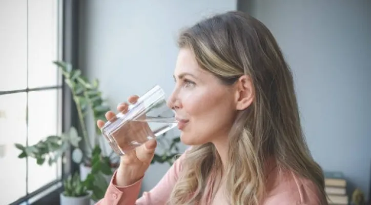 Minum air putih dan tetap terhidrasi jadi cara alami atasi diabetes tanpa obat. (Foto: Unsplash.com)