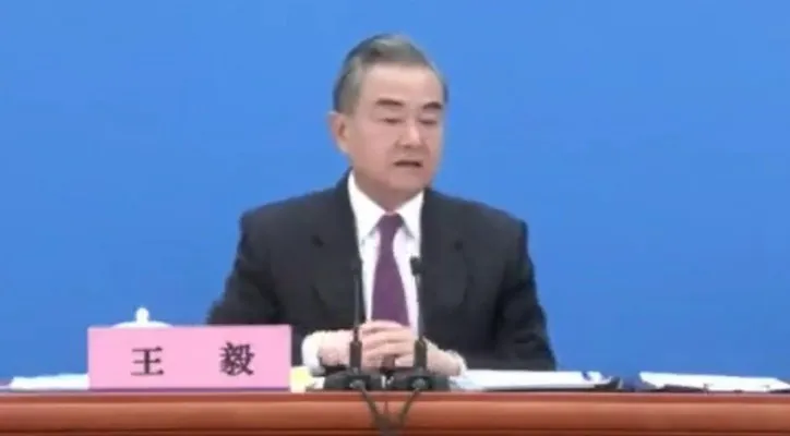 Menteri Luar Negeri China, Wang Yi (Foto: Twitter/@sidhant)