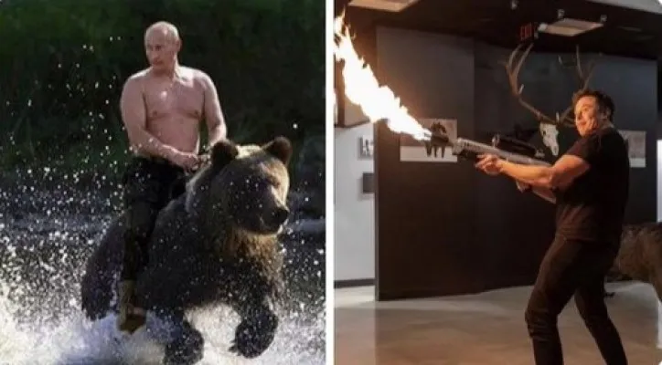 Elon Musk menantang Vladimir Putin duel(sumber: twtitter @elonmusk)