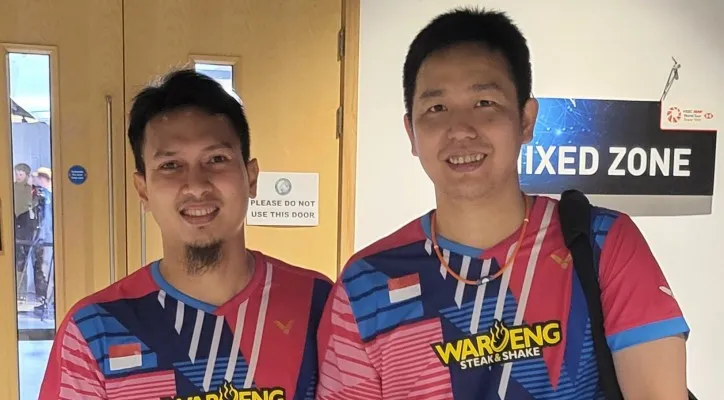 Pasangan ganda putra senior, Hendra Setiawan/Mohammad Ahsan (foto/PBSI)