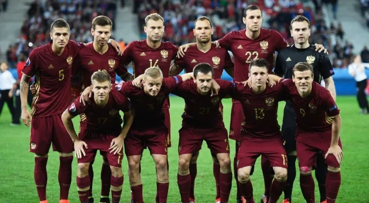 Tim nasional sepak bola Russia (Foto: Twitter/@intl_football15)