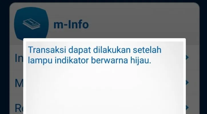 M-Banking BCA error.(ist)