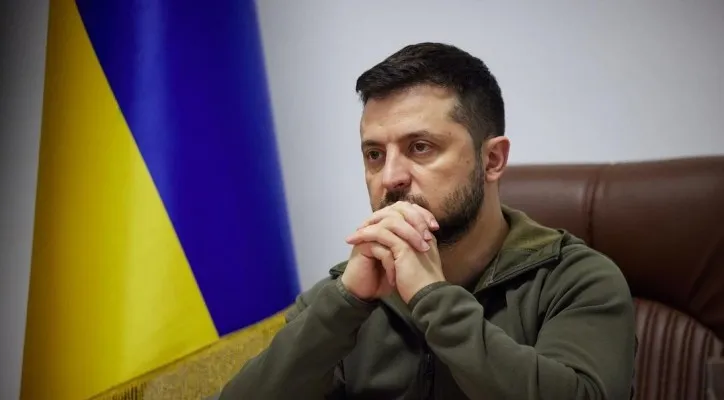 Presiden Ukraina Volodymyr Zelensky dalam pidato kebangsaannya (Foto: Instagram/Zelenskiy_Official)