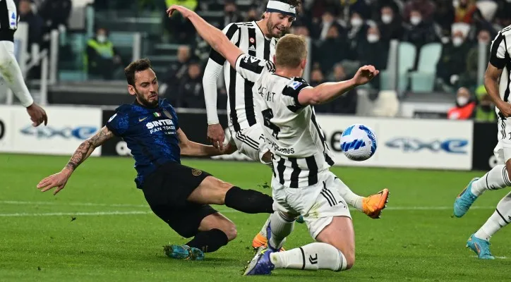 Laga Juventus vs Inter Milan (foto: twitter/Inter)