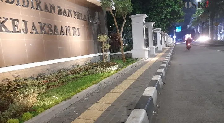 Lokasi pembacokan emak-emak di kawasan Pasar Minggu, Jakarta Selatan. (foto: poskota/zendy)