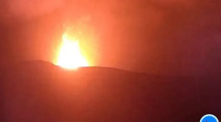 Erupsi Gunung Anak Krakatau. (foto: ist)