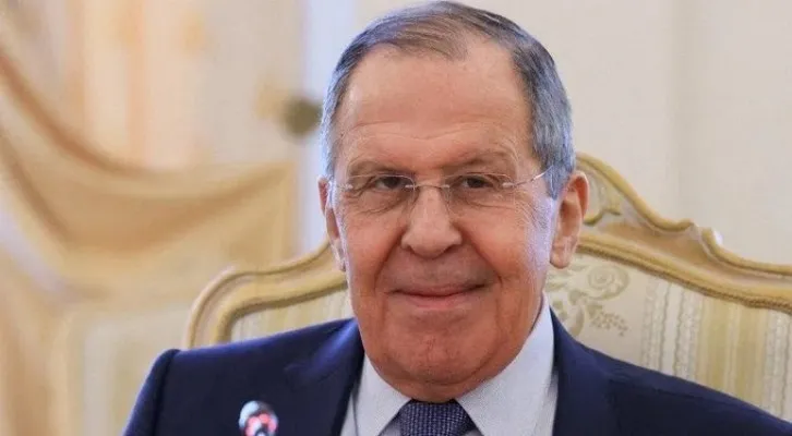 Menteri Luar Negeri Rusia Sergey Lavrov (Foto: Twitter/Motychak)