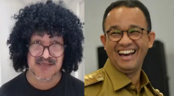 Kolase foto Habib Kribo dan Anies Baswedan. (foto: diolah dari google)