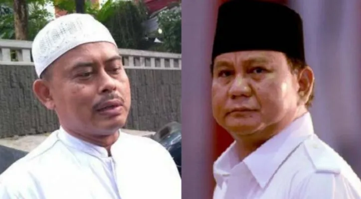 Kolase foto Slamet Maarif dan Prabowo Subianto. (foto: diolah dari google)
