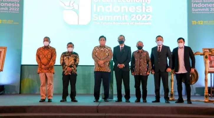 Airlangga Hartarto bersama peserta G-20. (ist)